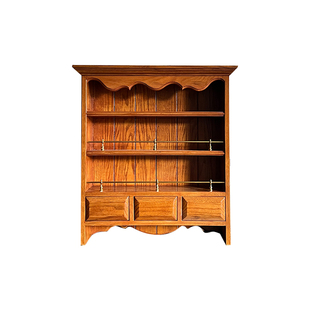 「卡米尔的杯盘架」故我今我复古收纳柜杯子香水手办展示柜陈列柜