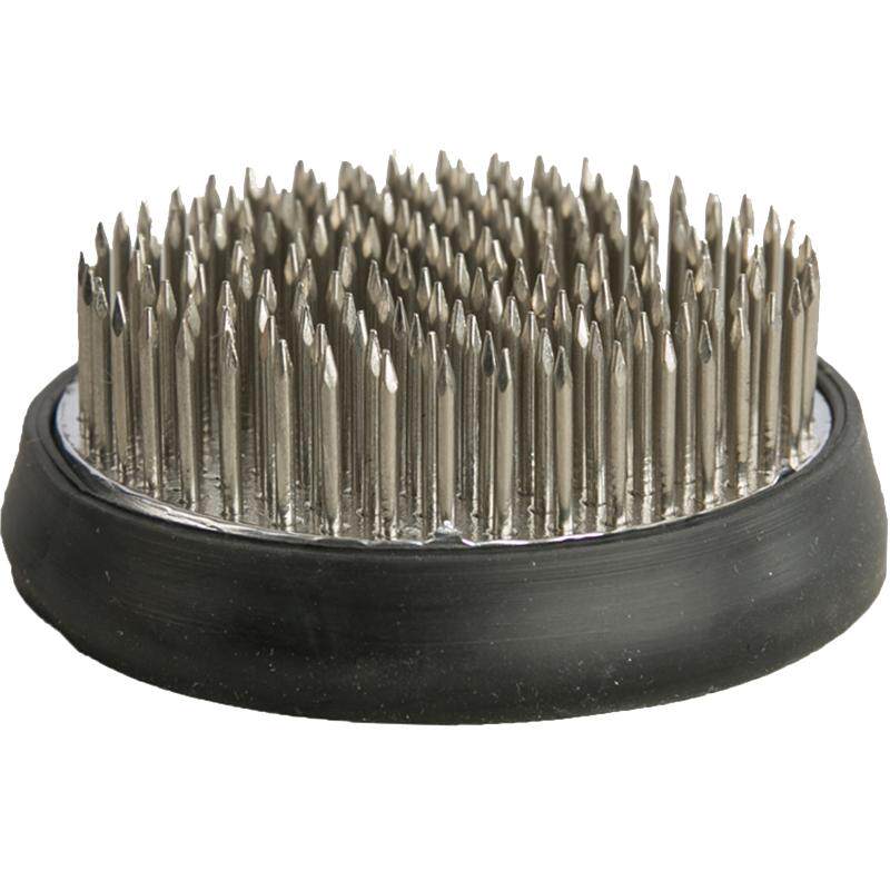 小原流剑山插花器日式花插底座花插加硬不锈钢针插花工具加厚加密