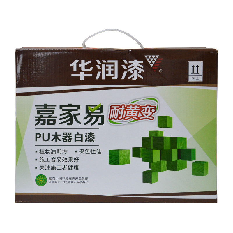 华润漆易耐黄变实木环保家具翻新