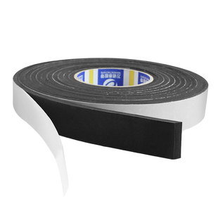 eva海绵胶带黑色泡棉单面胶密封条窗户隔音防撞胶条内衬防震胶垫