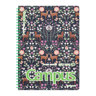 日本KOKUYO国誉Campus加藤木系列a5软线圈本中 小学生用横线本高颜值笔记本加厚内页本子不易硌手记事本