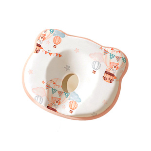 ROMSUN婴儿定型枕新生纠正头型矫正宝宝防偏头0到6个月硅胶枕头