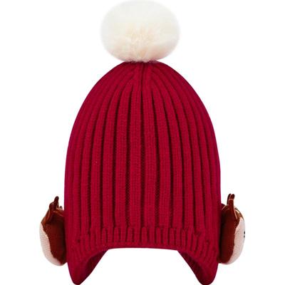 巴拉巴拉儿童帽子男童女童可爱萌趣保暖帽护耳帽厚实舒适温暖冬季