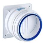 烟道止逆阀抽油烟机止回阀公共烟道厨房卫生间专用防味家用防烟宝