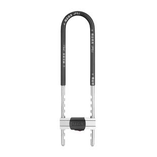 玻璃门锁U型锁双开推拉门锁商铺双门锁防盗防撬加长锁门锁U形插锁