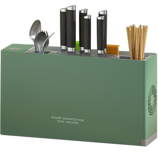 刀具消毒器收纳一体机厨房放菜刀砧板筷子置物架子多功能烘干家用