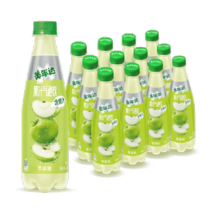 百事可乐美年达浓苹果味汽水碳酸饮料整箱
