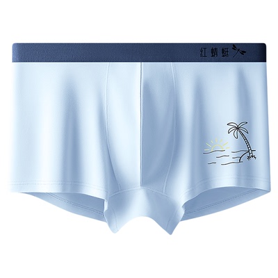 红蜻蜓纯棉内裤男生青少年平角裤