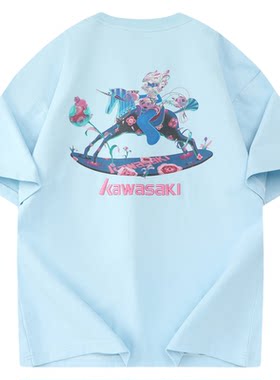 Kawasaki川崎x深圳艺术家短袖T恤