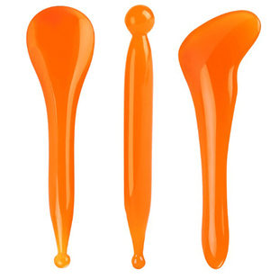 拨筋棒美容专通用刮痧拔经沙女脸眼头点穴棒面部树脂按摩板经络笔