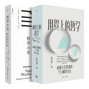 哲学小史西方哲学四十讲+用得上的哲学破解日常难题的99种思考方法 徐英瑾 著 奈杰尔·沃伯顿 著