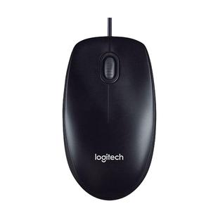 补贴罗技M91P有线鼠标商务办公小家用台式电脑笔记本即插即用usb