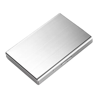 不锈钢高档金属卡包防磁防盗刷