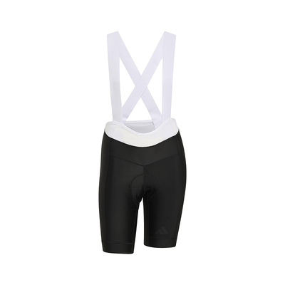 阿迪达斯女ESSENTIALS PADDED BIB SHORTS 骑行紧身背带裤JY7609
