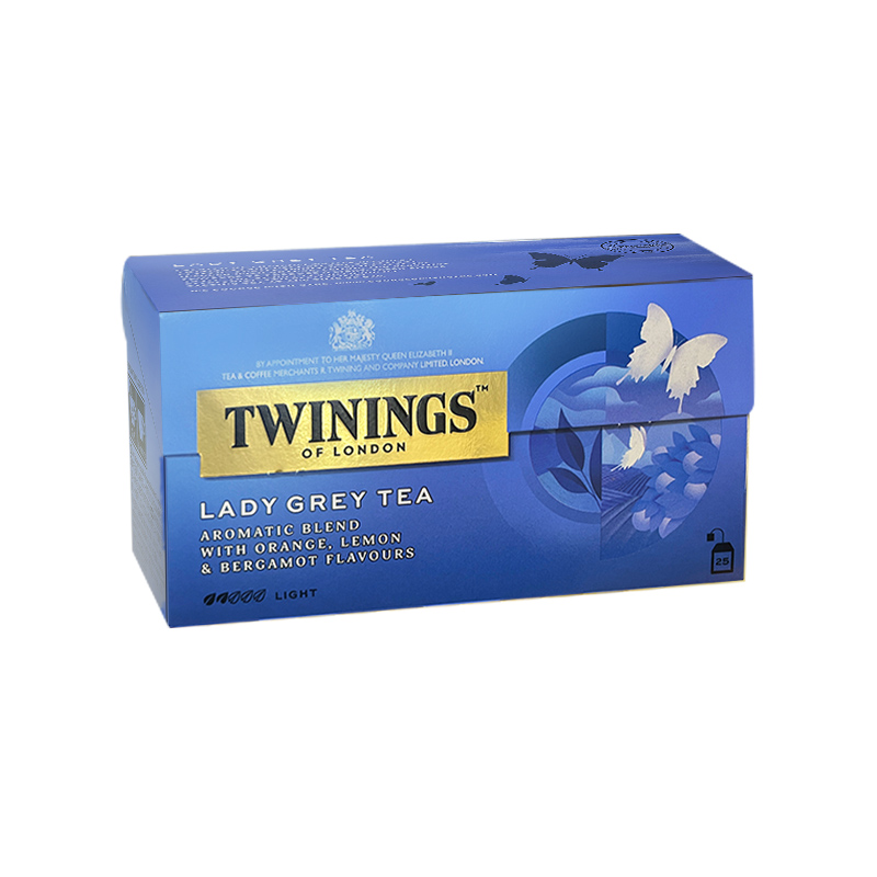 英国川宁Twinings仕女伯爵红茶25袋装茶包袋泡茶进口红茶