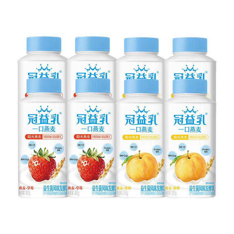 冠益乳生牛乳发酵酸奶