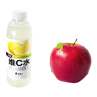 元气森林外星人维C水柑橘柠檬青提味低糖维生素C维B水饮料500mL装