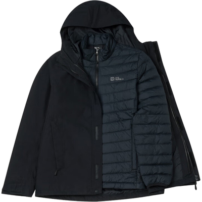 狼爪男士三合一羽绒服