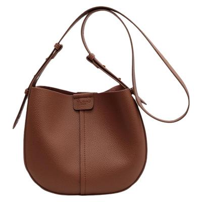 Laoyja简约时尚水桶包百搭斜挎包