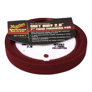 美光抛光海绵盘W7207研磨盘W8207抛光盘W9207还原盘7寸高回弹耐用