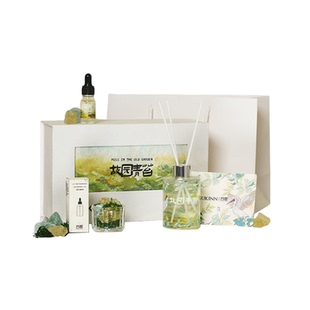 GUKEN谷垦故园青苔香薰礼盒装家用室内持久留香自然清香家居装饰