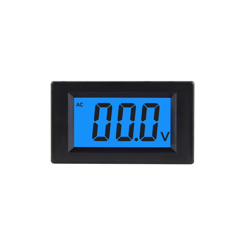 D85-222T交流电压表数显AC0-19.99V 199.9V数字显示表头220V 380V