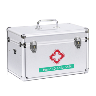 医药箱家用药物收纳盒手提大容量急救箱药箱家庭装出诊箱小医疗箱