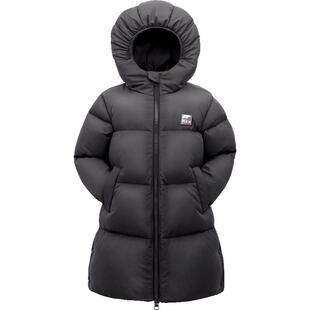 艾可休儿童羽绒服长款过膝宝宝中大童连帽男加厚男冬女童冬季羽绒