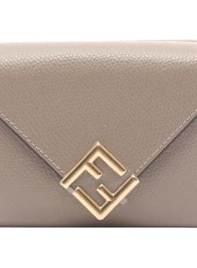 中古Fendi芬迪短钱包レディース