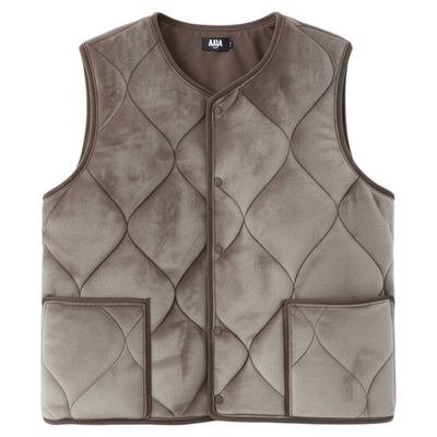 女士中老年保暖加厚加绒内搭马甲