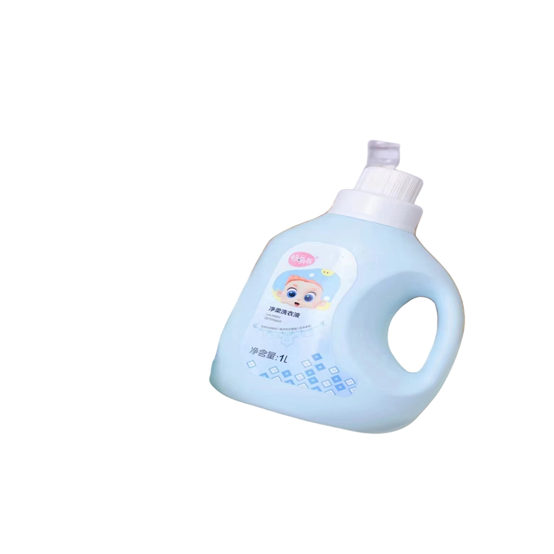好萌友净柔新生宝宝洗衣液泡温和无荧光剂干净柔和婴幼儿专用1L*2
