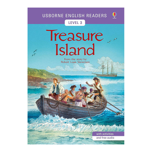 【预售】【LV3】Treasure Island金银岛 英文原版儿童故事分阶阅读 Usborne