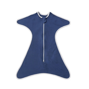 insular新生婴儿襁褓宝宝投降式包裹防惊跳睡袋纯棉包巾四季薄款