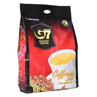 越南进口 中原G7三合一进口速溶咖啡三合一大袋800g 50小包