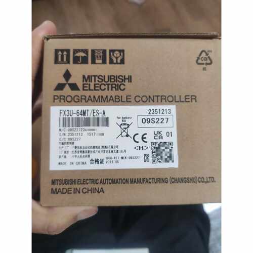 〔议价-可维修〕三菱PLC模块FX3U-64MT/ES-A 2023年5月 全新均有