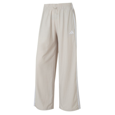 阿迪达斯三条纹直筒运动裤女2026春季新款宽松舞蹈梭织长裤JC8168