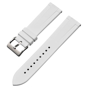 沐时代用卡西欧欧米茄斯沃琪史努比氟橡胶液态硅胶白色男女手表带