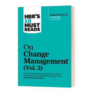 英文原版 HBR's 10 Must Reads on Change Management  Vol. 2 哈佛商业评论的变革管理的10篇必读材料，第2卷 英文版 进口英语书