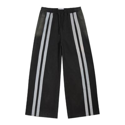 宽松Brokenonyx水洗阔腿休闲裤