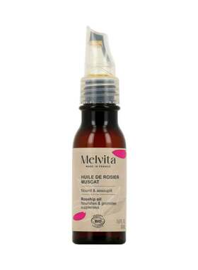 欧洲直邮Melvita蜜葳特玫瑰果精华油50ml平滑紧实呵护告白正品