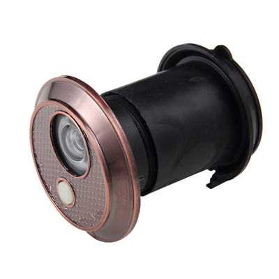 百川防盗门管径35mm五星红古猫眼