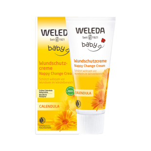 weleda维蕾德护臀膏新生婴儿金盏花儿童宝宝屁屁乐婴儿屁屁霜75ml