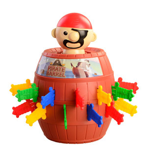 互动整蛊搞笑聚会玩具海盗危机桶叔叔插剑游戏无聊桶刺聚会礼物