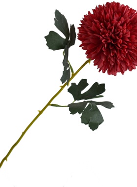 仿真单支乒乓菊婚礼手捧花
