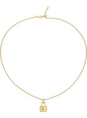 TWINSLULU轻奢精致老花锁头项链