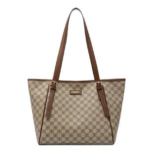 老花托特包包女士2025新款高级感通勤休闲单肩包大容量女款手提包