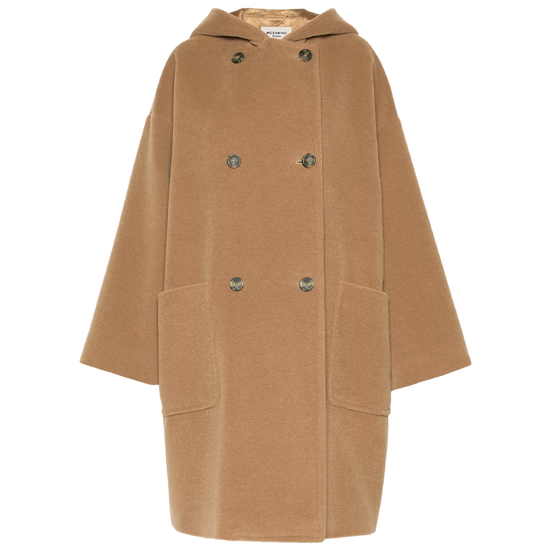 【秋冬新降】Weekend MaxMara 26女装羊毛混纺宽松大衣5016056206