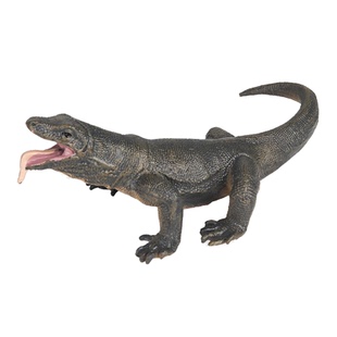 儿童仿真动物玩具模型守宫棘蜥蜴变色龙伞蜥鬣蜥科莫多巨蜥松狮蜥