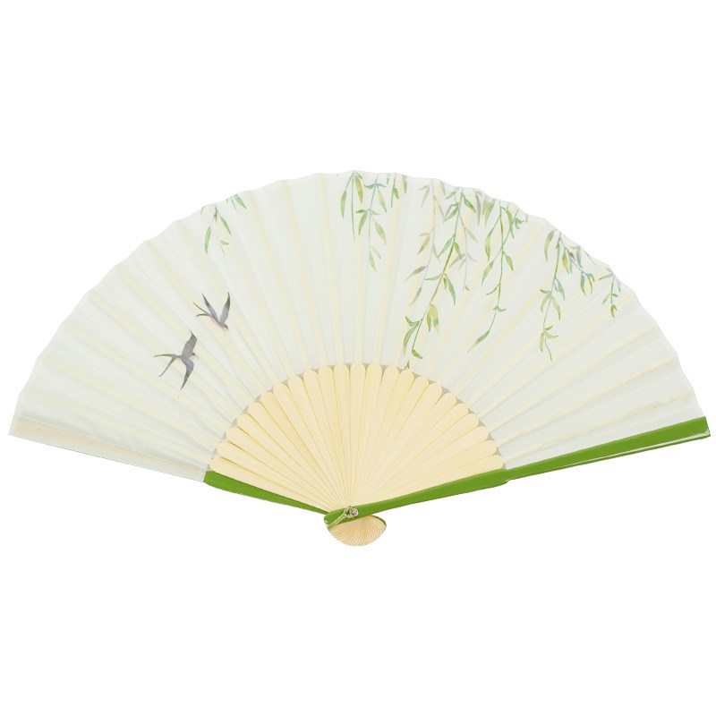 中国风扇子古风折扇女式马面裙汉服旗袍便携折叠扇夏季清凉随身扇