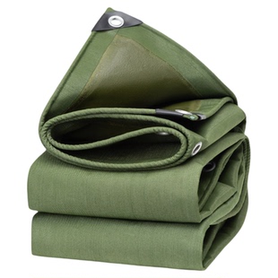 加厚耐磨帆布篷布防水防晒遮阳棚雨布户外帐篷围布刀刮布挡风油布